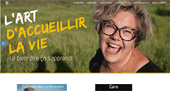 Desktop Screenshot of lacoachrebelle.com